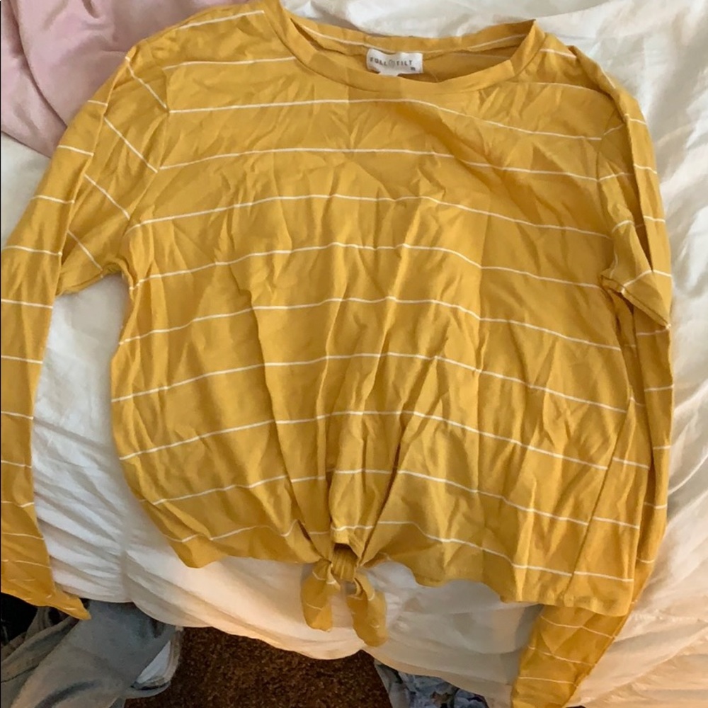 mustard long sleeve